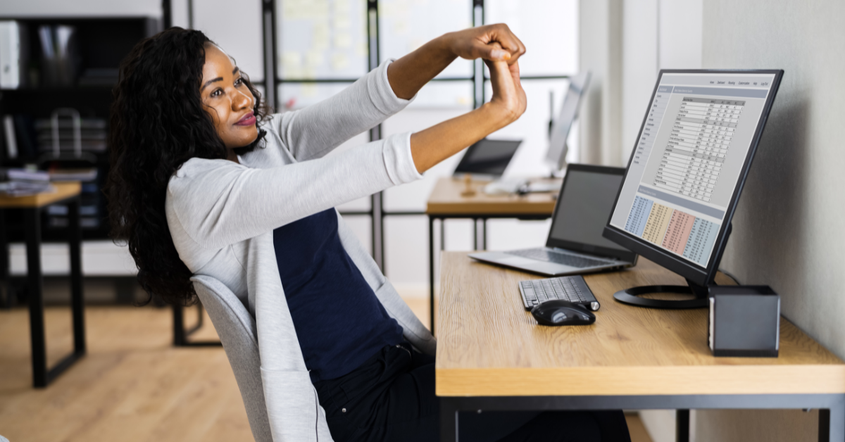 Unlock Mobility At Desk By Stretching