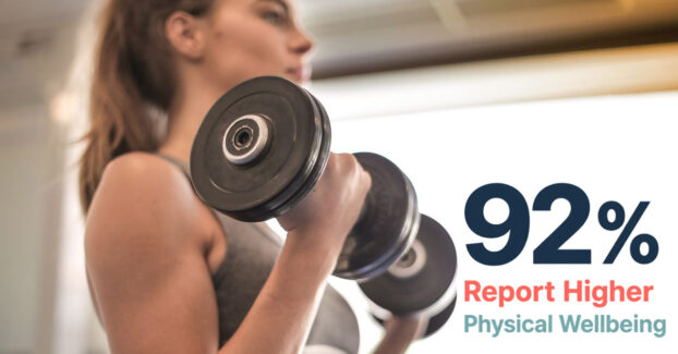 Higher strength from Tone and Strengthen workouts