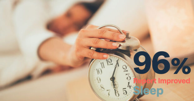 Improved sleep from workouts